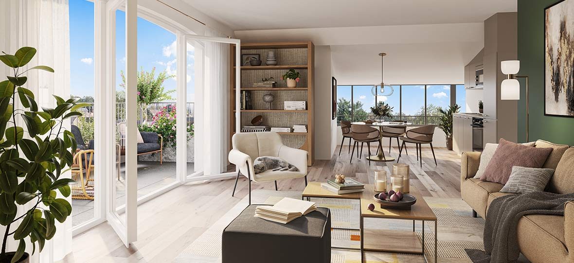 Villa Marceau - programme immobilier neuf ORLEANS (45) - TVA Nominale - LMNP NON GERE