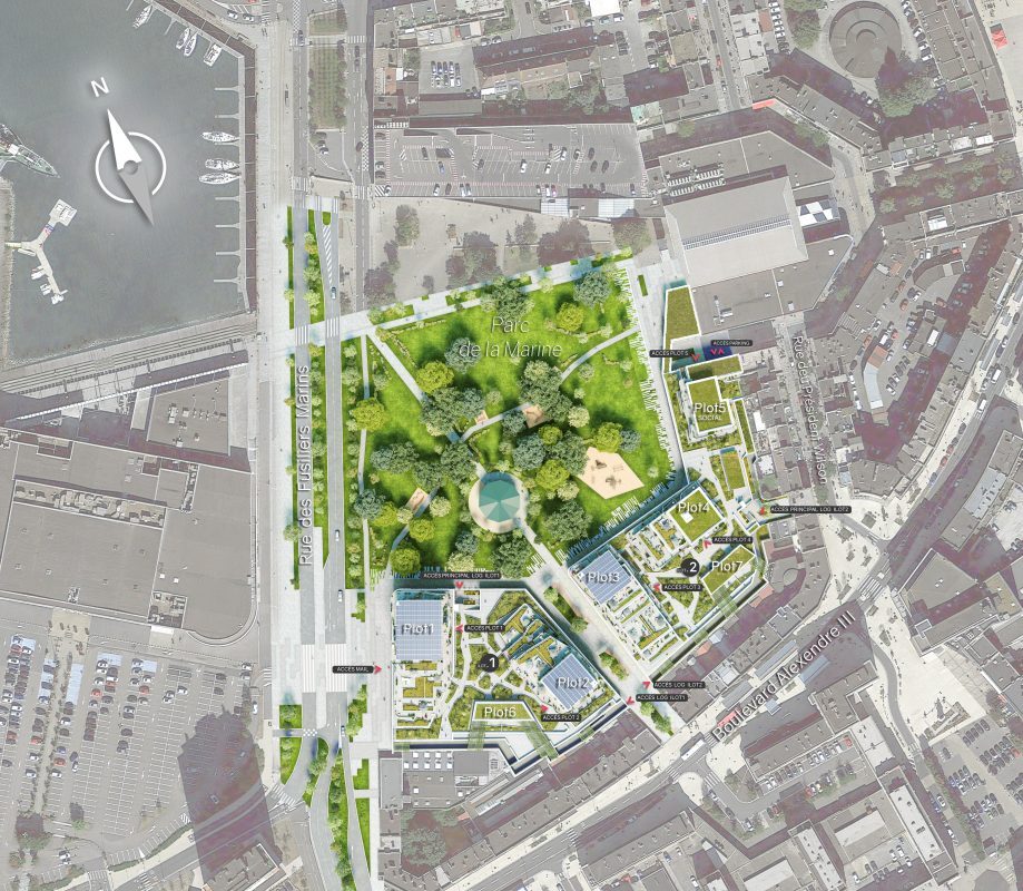 LES TERRASSES DU PARC - programme immobilier neuf DUNKERQUE (59) - Loi Jeanbrun, LMNP, LLI