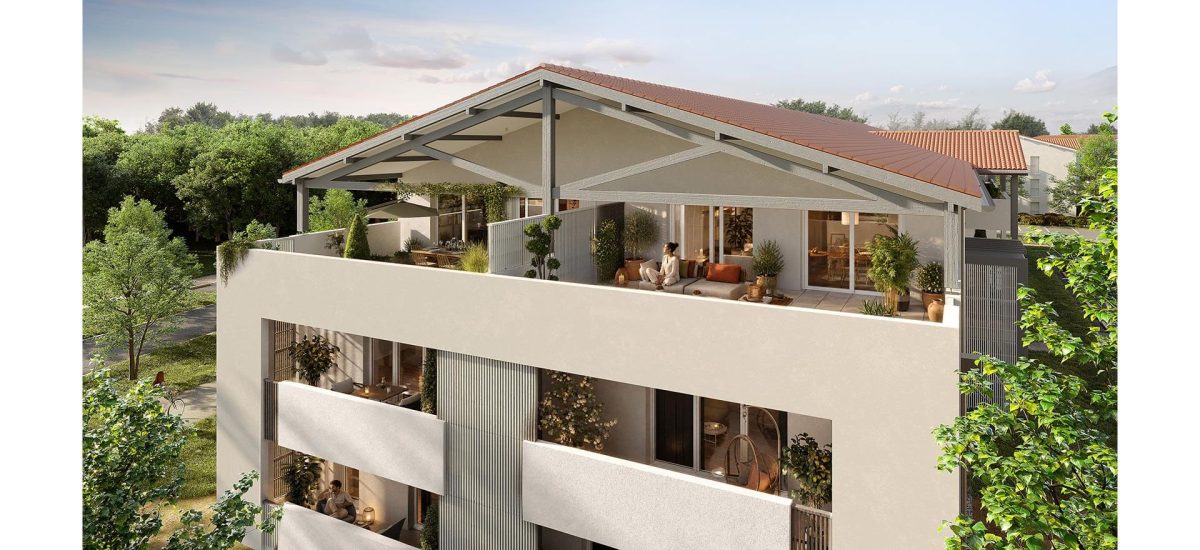 Canopée 2 - bâtiment E - programme immobilier neuf SAINT-VINCENT-DE-TYROSSE (40) - LLI - TVA Nominale - LMNP NON GERE