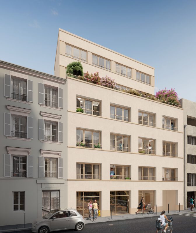 Patio Villiers - programme immobilier neuf Paris (75) - Nue-Propriété