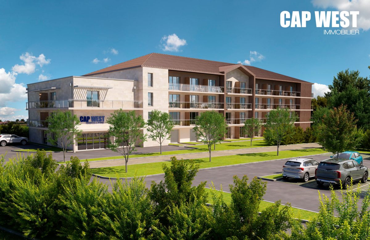 CAP WEST Ambarès-et-Lagrave Bordeaux - programme immobilier neuf Ambarès-et-Lagrave (33) - LMNP