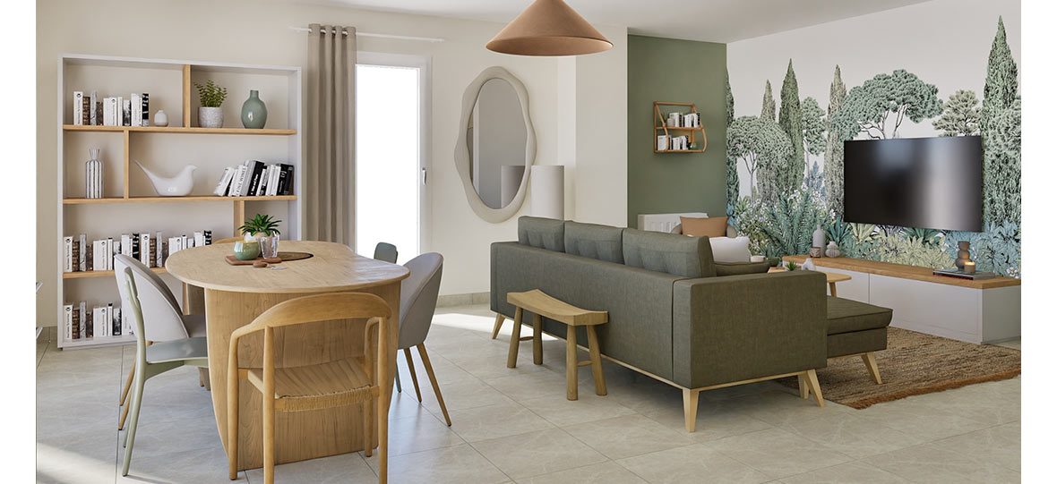 nidéal - programme immobilier neuf SAINT-PRIEST (69) - TVA Nominale