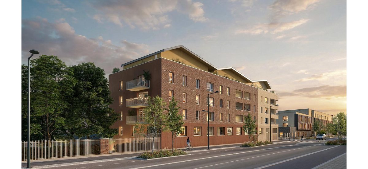 Les Rives Papillon - programme immobilier neuf LOUVIERS (27) - LLI - ANRU - TVA Nominale - TVA réduite - LMNP NON GERE
