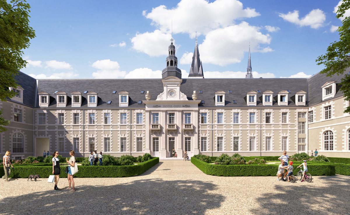 HOTEL DIEU - programme immobilier neuf BLOIS (41) - Monument Historique