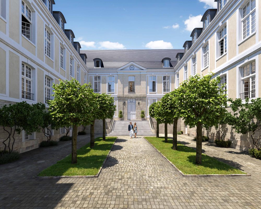HOTEL DIEU - programme immobilier neuf Dourdan (91) - Déficit foncier