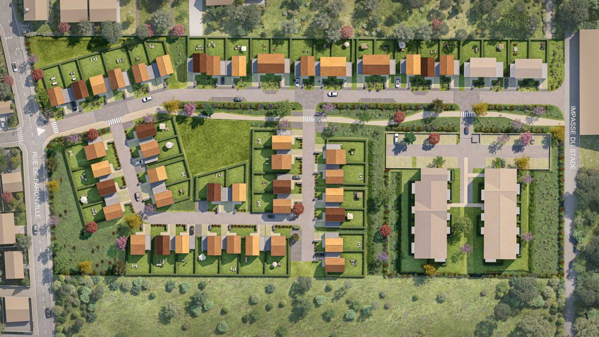 LE CLOS DES ROCHES - programme immobilier neuf BOISSISE LE ROI (77) - Dispositif LLI