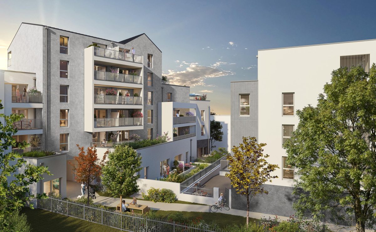 Pulse - programme immobilier neuf Orvault (44) - Pinel ou Résidence principale