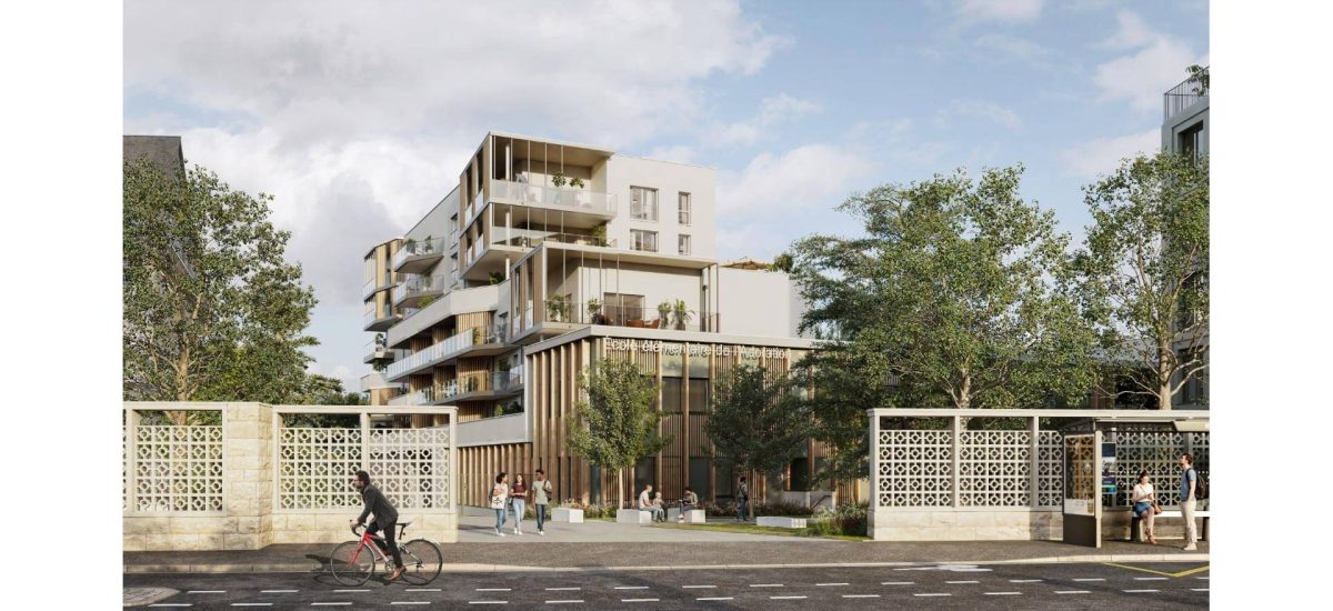 Les Terrasses de l'Adoration - programme immobilier neuf RENNES (35) - TVA Nominale - LMNP NON GERE