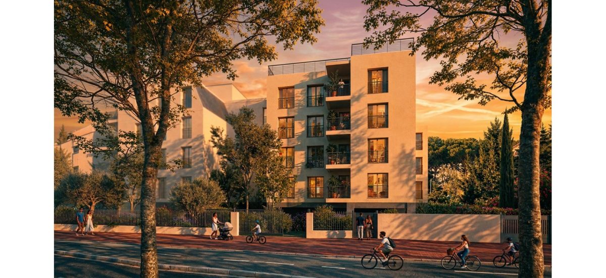 Villa Monod - programme immobilier neuf LE CANNET (06) - TVA Nominale - LMNP NON GERE