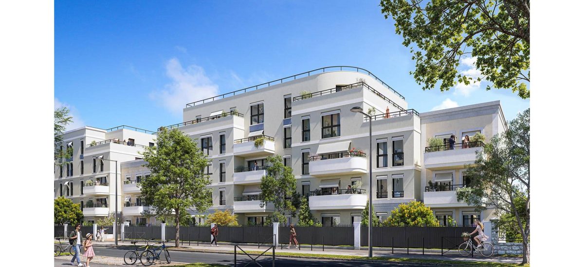 Le 504 - programme immobilier neuf MOISSY-CRAMAYEL (77) - LLI - ANRU - TVA Nominale - TVA réduite