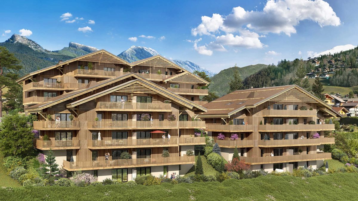 LE LÔNA - programme immobilier neuf SAINT-JEAN-DE-SIXT (74) - TVA Nominale