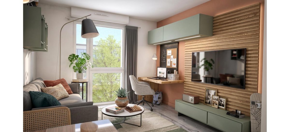 My Work La Rochelle - programme immobilier neuf LA ROCHELLE (17) - TVA Nominale - LMNP NON GERE