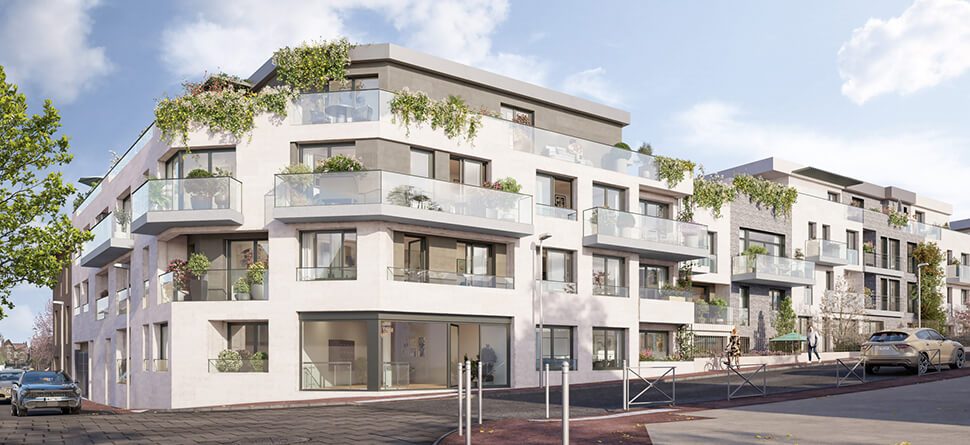 QUIETUDE - programme immobilier neuf ISSY-LES-MOULINEAUX (92) - TVA Nominale - LMNP NON GERE
