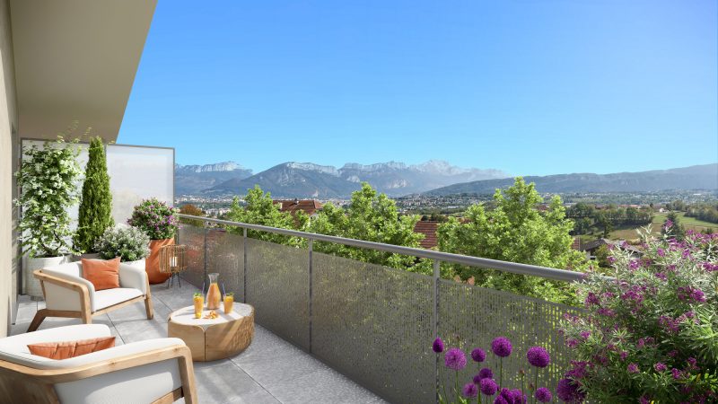 Les Balcons de Poësy - vue 5