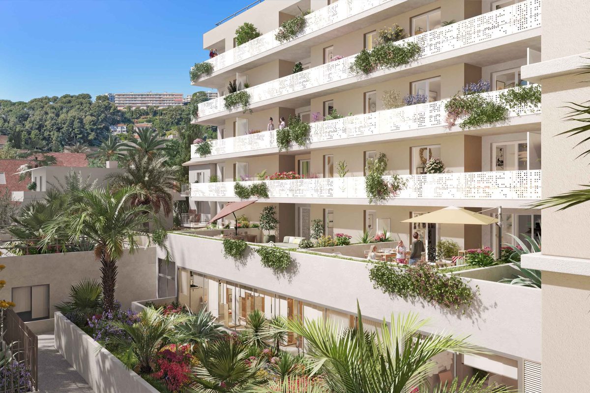 PALM SQUARE - programme immobilier neuf Saint-Laurent-du-Var (06) - Dispositif LLI