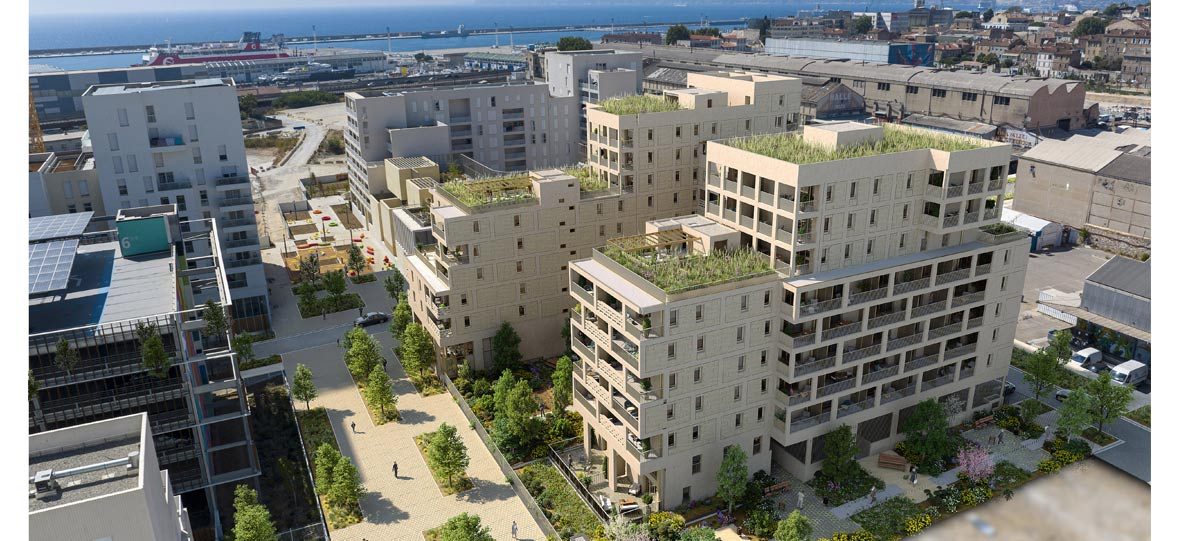 ALMA - programme immobilier neuf MARSEILLE 15E ARRONDISSEMENT (13) - ANRU - TVA Nominale - TVA réduite - LMNP NON GERE