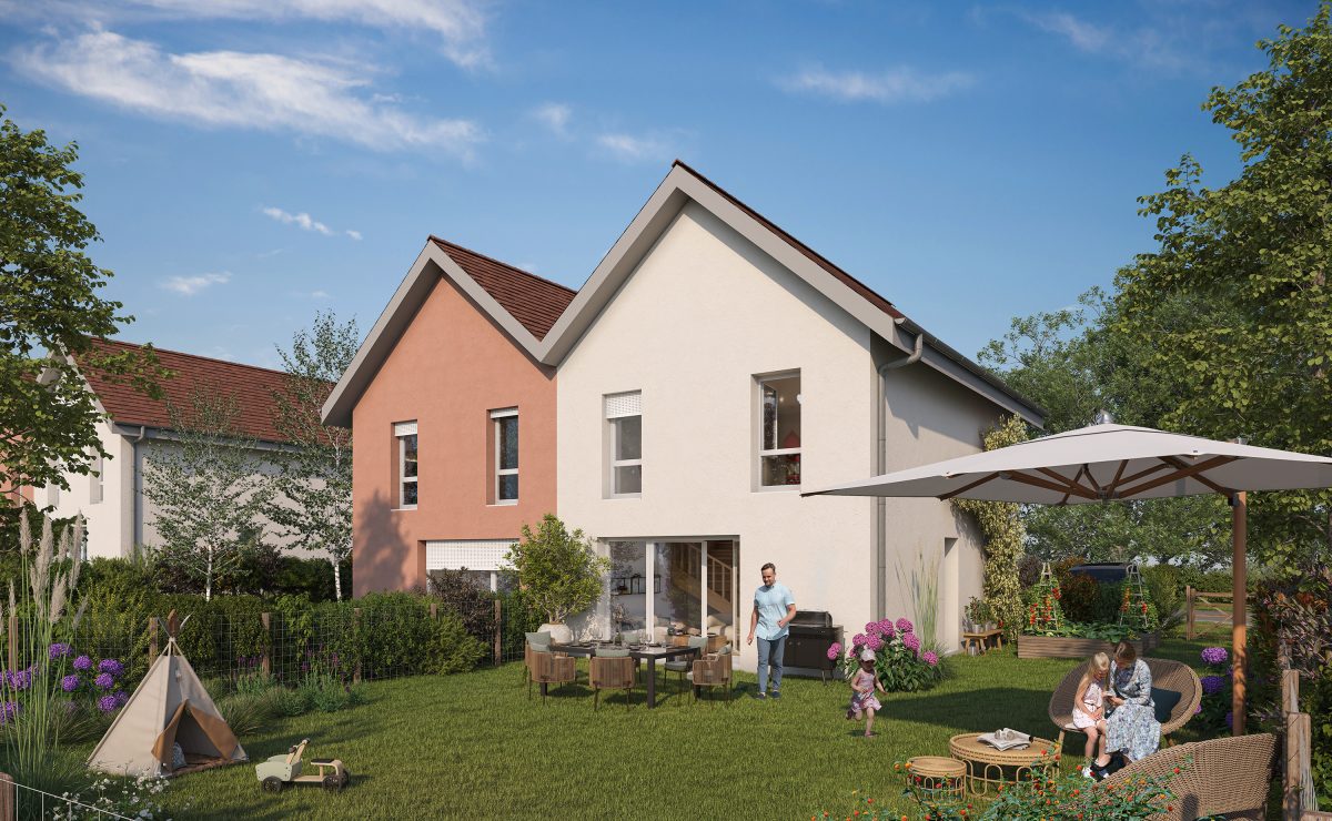 Le clos des artistes - programme immobilier neuf Equemauville (14) - Dispositif LLI