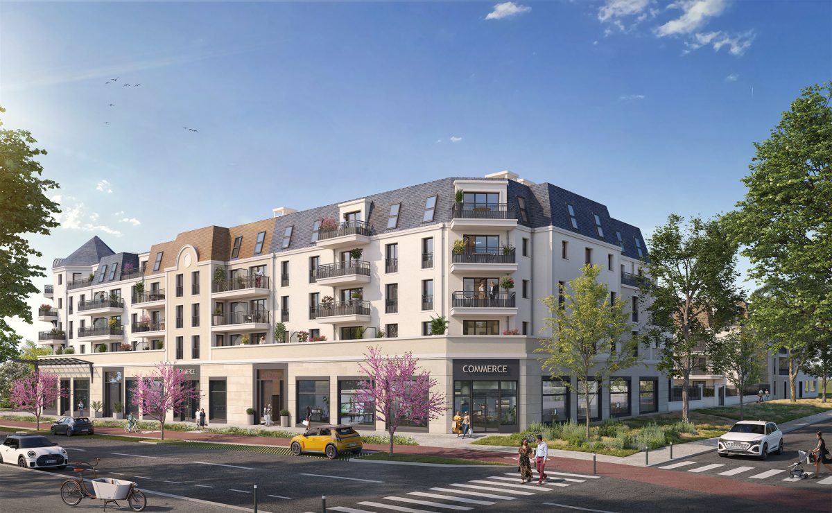 Carré Coubertin - programme immobilier neuf GOUSSAINVILLE (95) - Dispositif LLI
