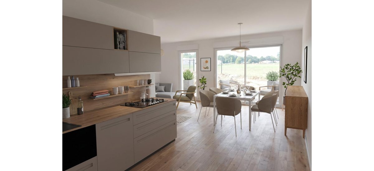 Villa Serena - programme immobilier neuf DAX (40) - LLI - TVA Nominale - LMNP NON GERE