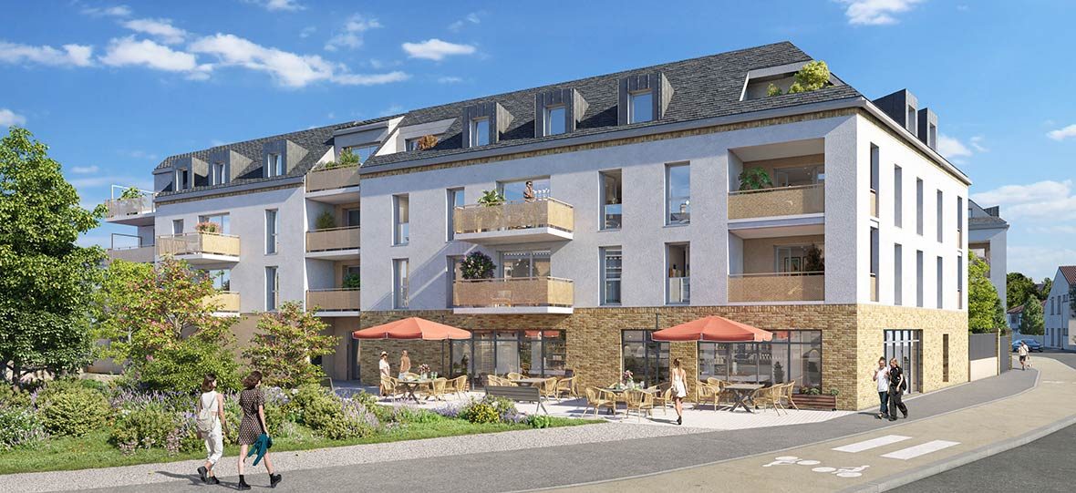 Métamorphose - programme immobilier neuf DREUX (28) - ANRU - TVA Nominale - TVA réduite