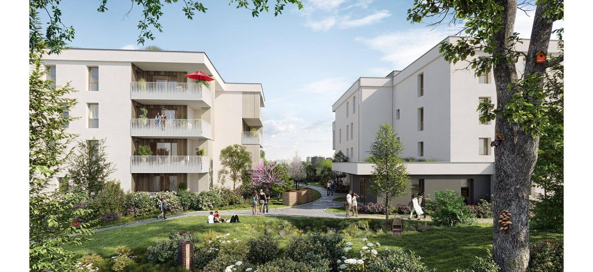 Les Camarines - programme immobilier neuf ANNECY (74) - TVA Nominale - LMNP NON GERE