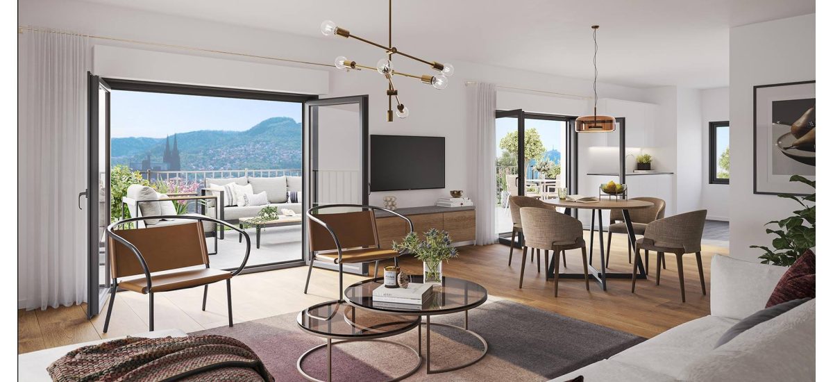 CONVERSIO - programme immobilier neuf CLERMONT-FERRAND (63) - LLI - TVA Nominale - LMNP NON GERE