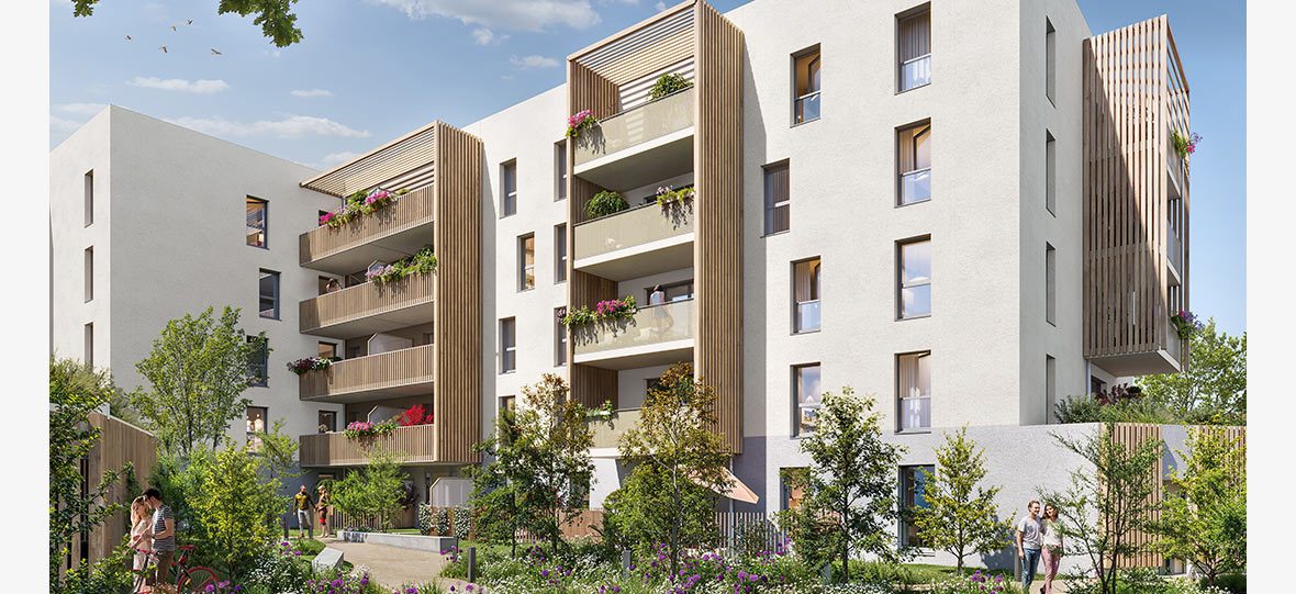 OPPORTUNEO PARC - programme immobilier neuf LA ROCHE-SUR-YON (85) - TVA Nominale - LMNP NON GERE