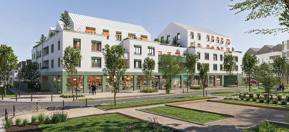 Chromatic - programme immobilier neuf MELUN (77) - LLI - ANRU7 - ANRU 7% - TVA Nominale - LMNP NON GERE