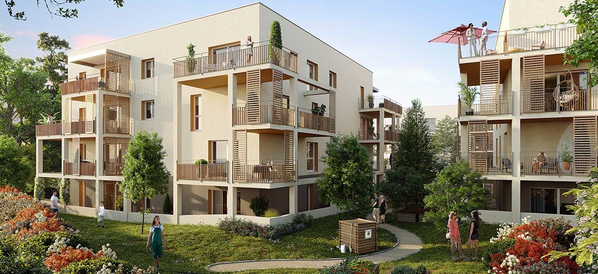 LES ROBINSONS - programme immobilier neuf TULLINS (38) - TVA Nominale - LMNP NON GERE