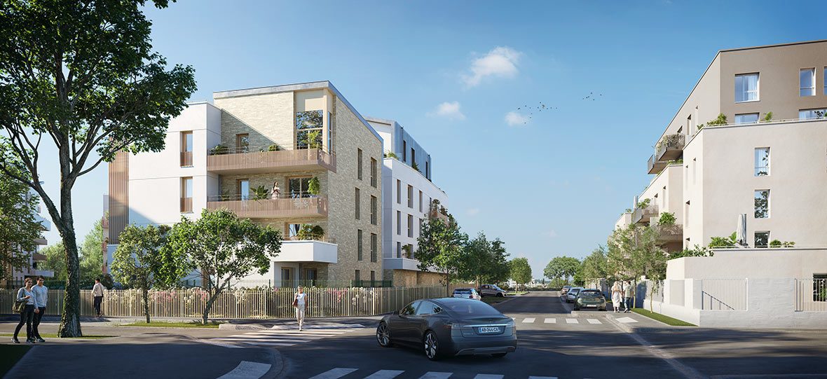 L'Embellie - programme immobilier neuf MEAUX (77) - LLI - ANRU - TVA Nominale - TVA réduite - LMNP NON GERE