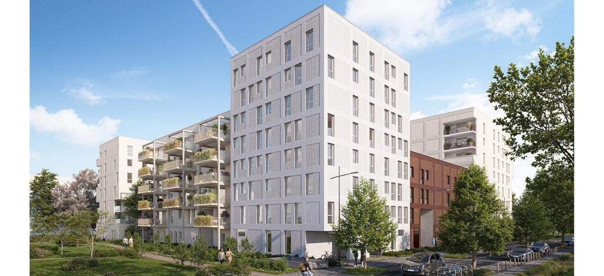 My Work Strasbourg - programme immobilier neuf STRASBOURG (67) - TVA Nominale - LMNP NON GERE