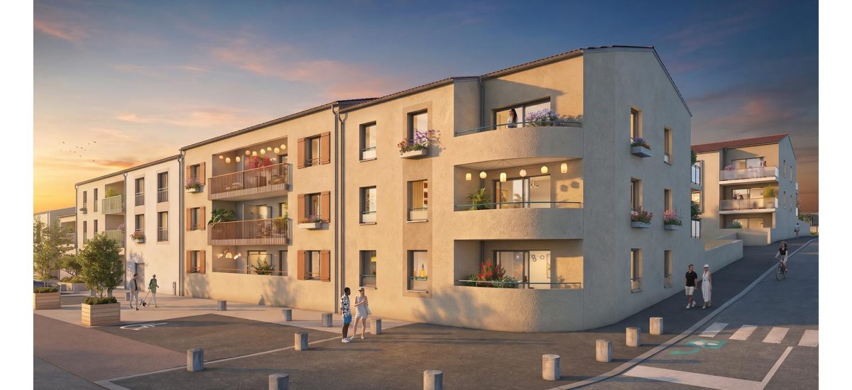 Le Clos de la Roseraie - programme immobilier neuf MORTAGNE-SUR-SEVRE (85) - TVA Nominale - LMNP NON GERE