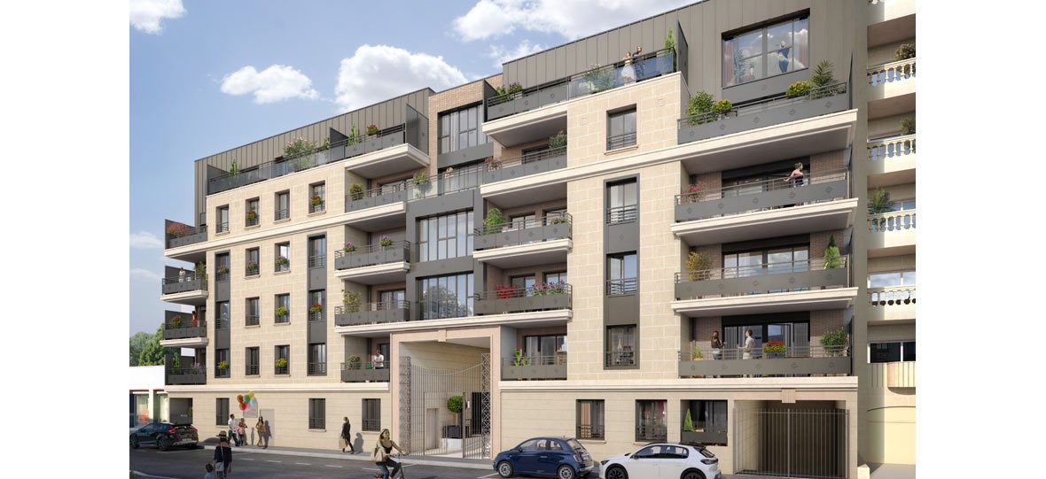 Arca Verde - programme immobilier neuf LE PERREUX-SUR-MARNE (94) - TVA Nominale - LMNP NON GERE