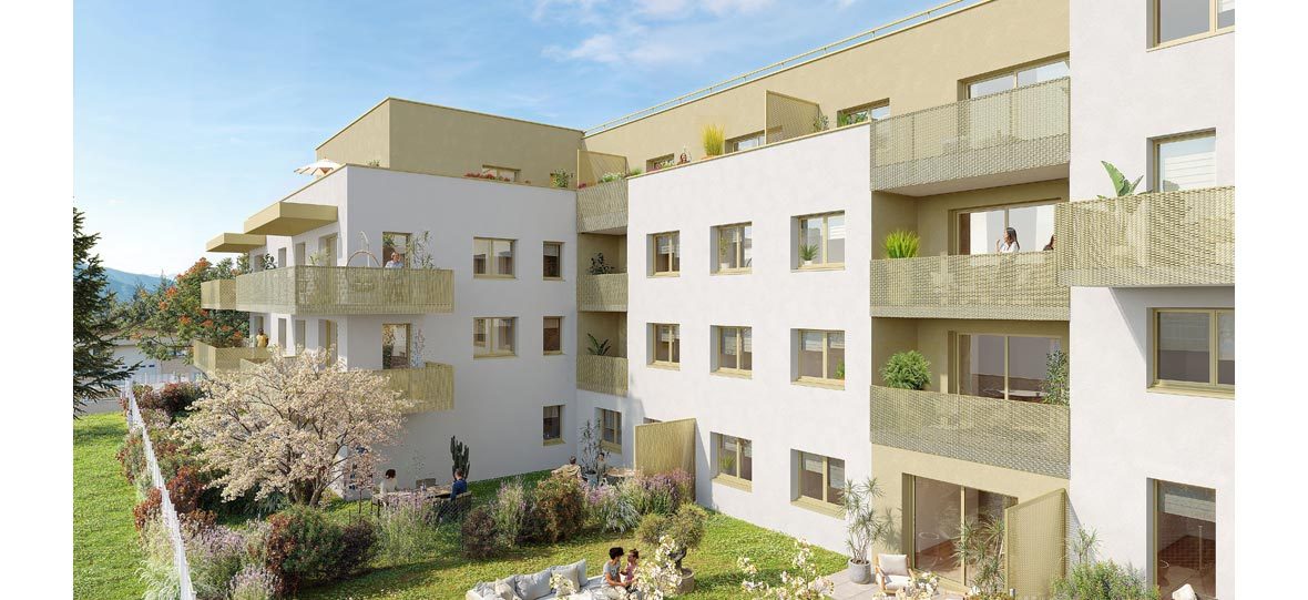 BEL HORIZON - programme immobilier neuf CHALLES-LES-EAUX (73) - LLI - TVA Nominale - LMNP NON GERE