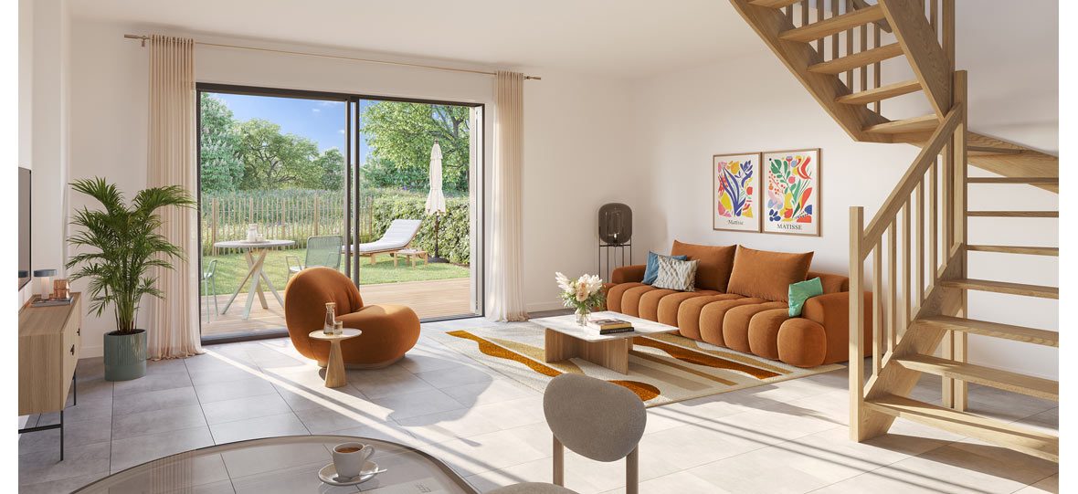 LES VILLAS AURERA - programme immobilier neuf BAYONNE (64) - LLI - TVA Nominale - LMNP NON GERE