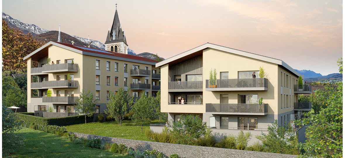Domaine Priola - programme immobilier neuf LE TOUVET (38) - TVA Nominale - LMNP NON GERE