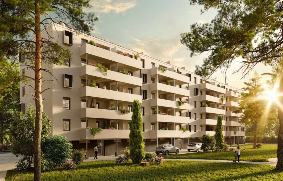 Les Albères lots loués - programme immobilier neuf PERPIGNAN (66) - Denormandie