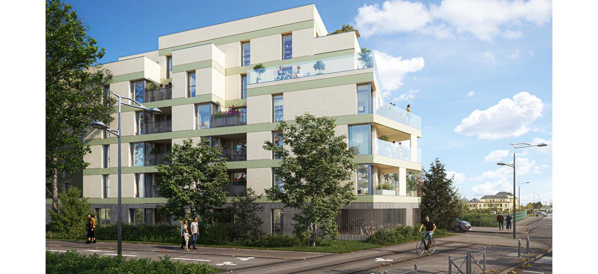 Les Terrasses de Jade - programme immobilier neuf SAINT-JEAN-DE-BRAYE (45) - TVA Nominale - LMNP NON GERE