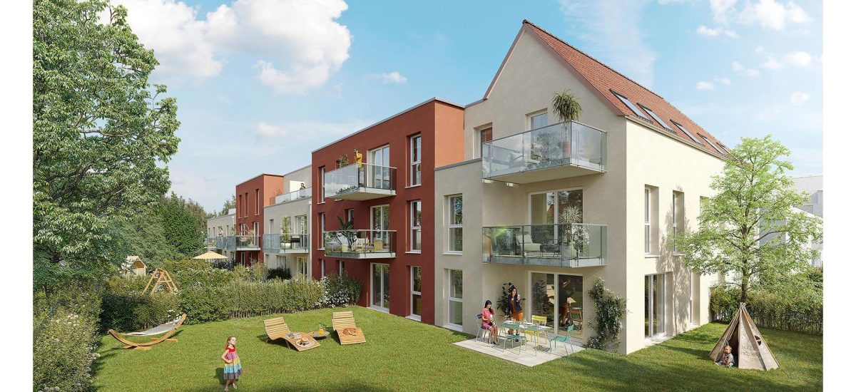 RESIDENCE GASTON BARATTE - programme immobilier neuf VILLENEUVE-D'ASCQ (59) - LLI - TVA Nominale - LMNP NON GERE