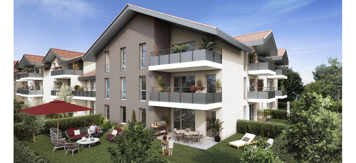 Le Chant des Collines - programme immobilier neuf ALLINGES (74) - LLI - TVA Nominale - LMNP NON GERE