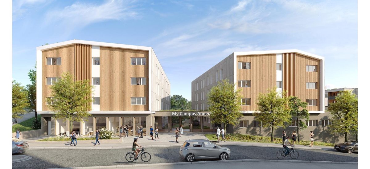 MY CAMPUS ANNECY - programme immobilier neuf ANNECY (74) - TVA Nominale - LMNP NON GERE