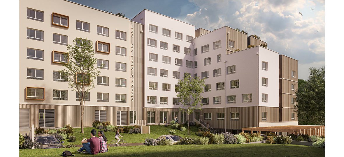 Campus Latitude - programme immobilier neuf LORIENT (56) - LMNP - LMNP/LMP - LMNP GERE