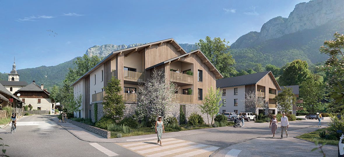 SIGNAL 1784 - programme immobilier neuf DINGY-SAINT-CLAIR (74) - TVA Nominale - LMNP NON GERE