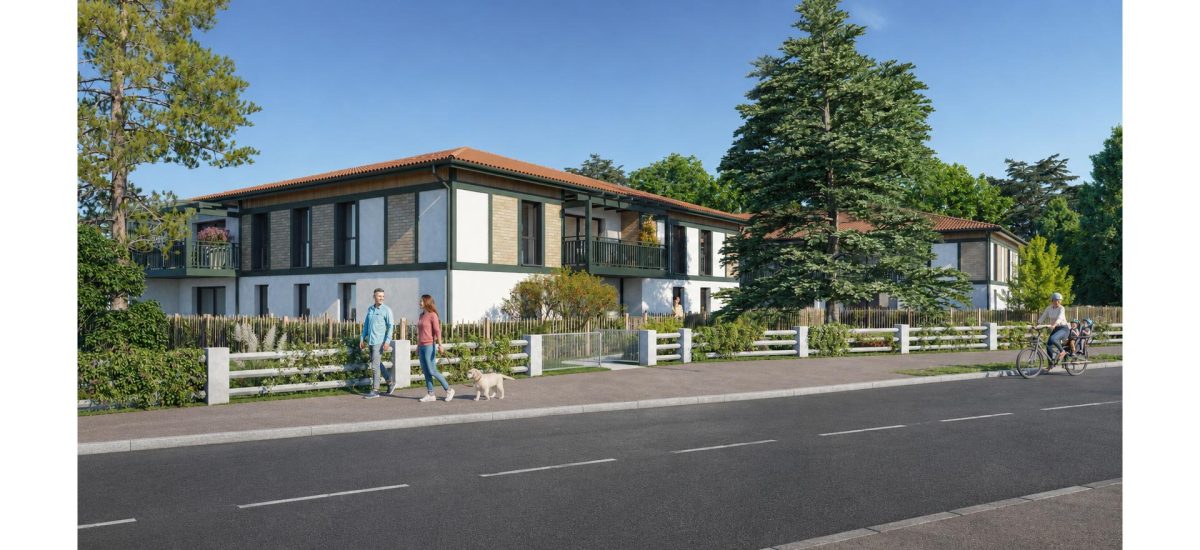 VILLA CAPALYA - programme immobilier neuf BISCARROSSE (40) - TVA Nominale