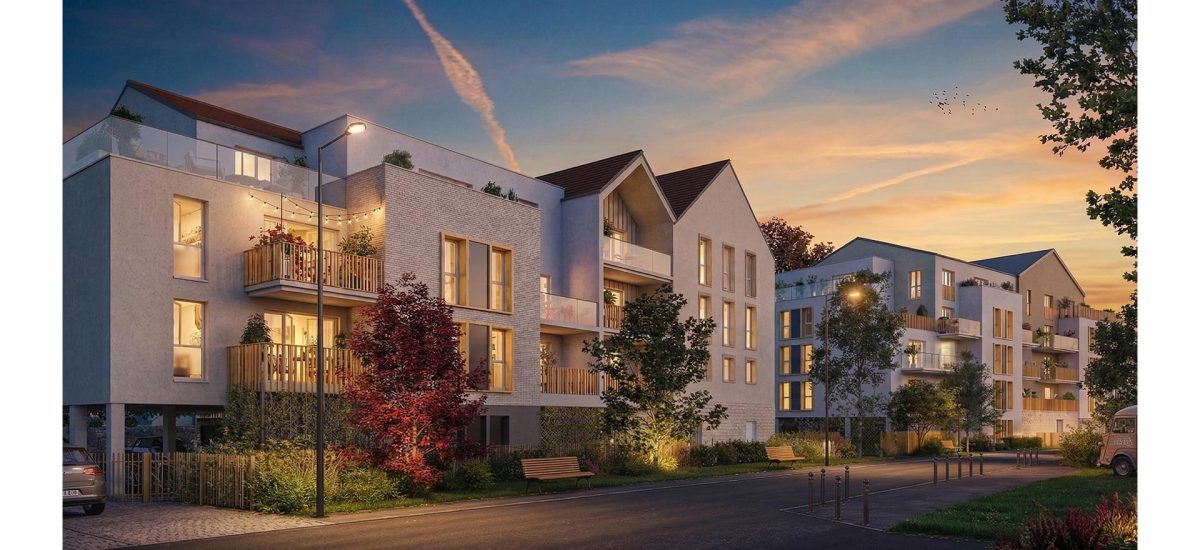 Le Clos Saint Marceau - programme immobilier neuf ORLEANS (45) - LLI - TVA Nominale - LMNP NON GERE