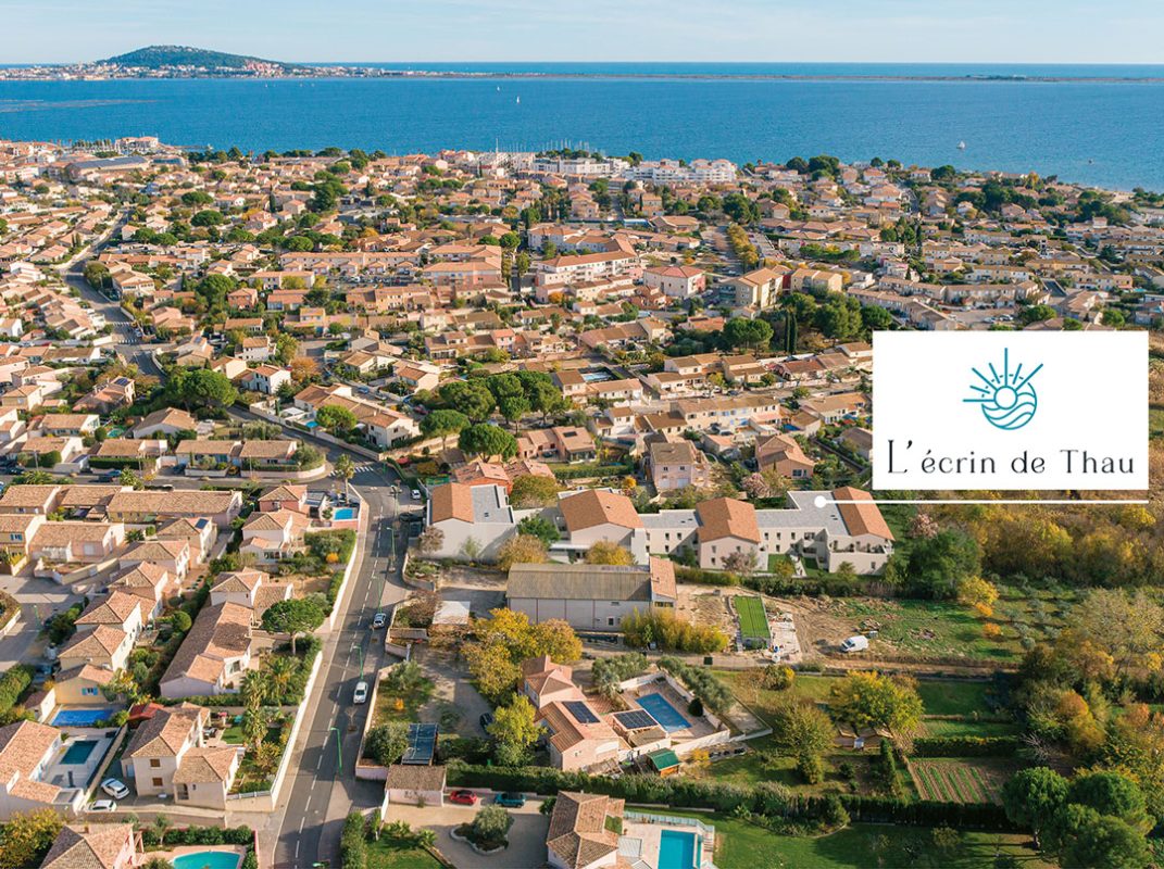 L'ECRIN DE THAU - programme immobilier neuf MEZE (34) - LLI - TVA Nominale - LMNP NON GERE