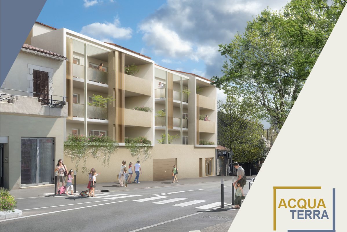 ACQUA TERRA - programme immobilier neuf ISTRES (13) - TVA Nominale - LMNP NON GERE