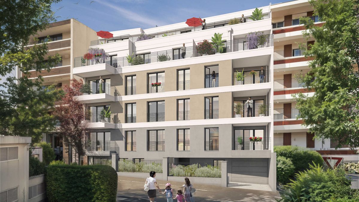 VILLA STELLA - programme immobilier neuf GAGNY (93) - TVA Nominale