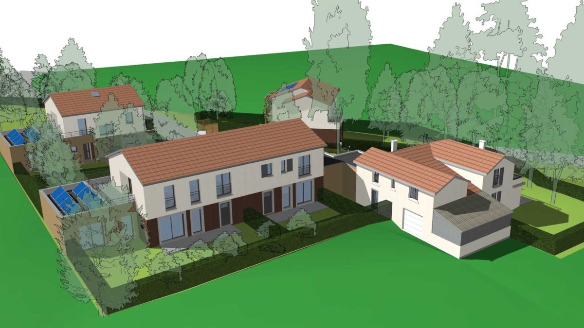 LE CLOS DU DEVAY - programme immobilier neuf SAINTE-FOY-LES-LYON (69) - TVA Nominale