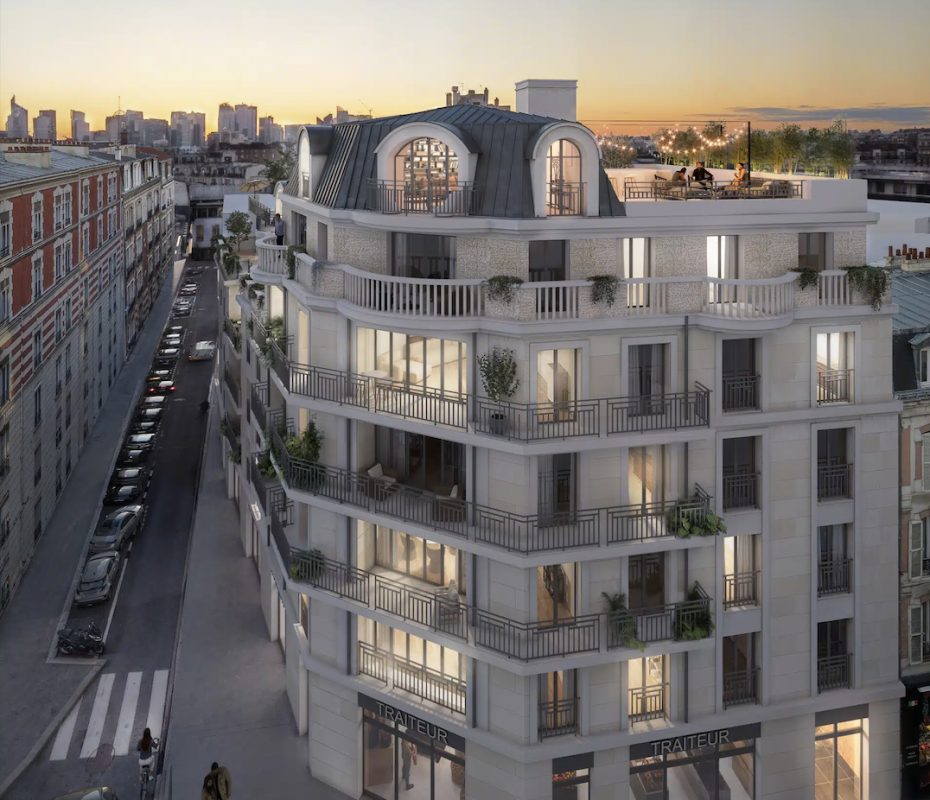 Asnières-sur-Seine (92) – Villa Gallieni - programme immobilier neuf Asnières-sur-Seine (92) - Nue-Propriété